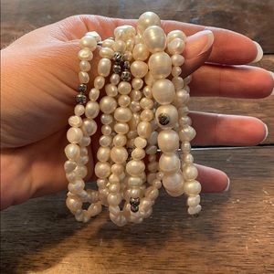 Silpada Pearl Bracelet Set